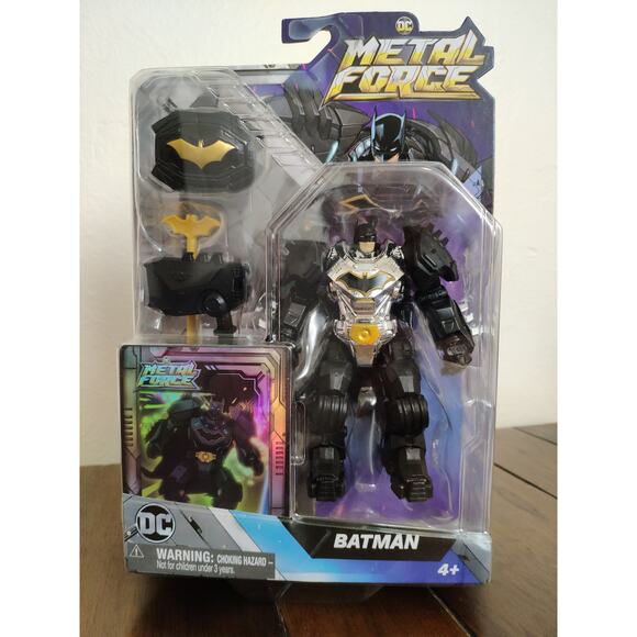 DC Comics, Metal Force Team Up Batman Toy Figure With Card - Picture 1 of 6